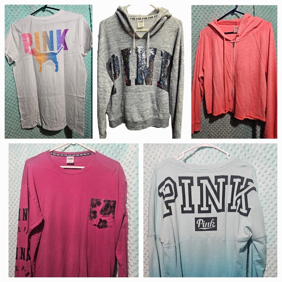 Free Shipping! M/L VS PINK Lot - Picture 1 of 11